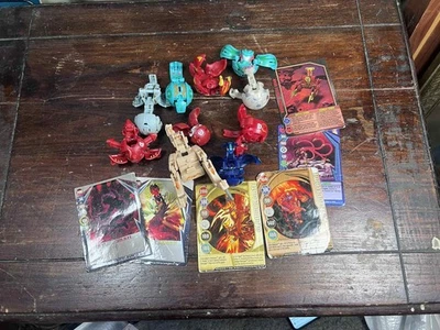 Lote de 10 Bakugan Brattle Brawlers con 4 cartas de puerta y 2 cartas de habilidad LEER DESC Foto 1 de 4