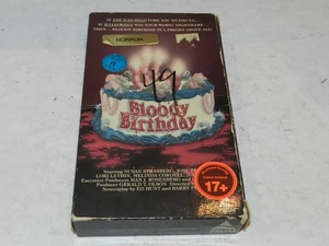 Bloody Birthday VHS Horror Prism Video 80'S Rare Cult Gore Slasher Movie OOP - Picture 1 of 2