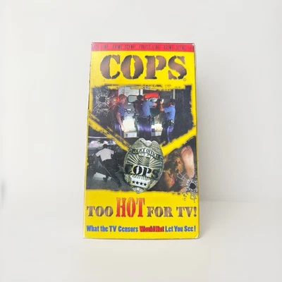 COPS - Too Hot for TV (VHS) - Image 1 of 3