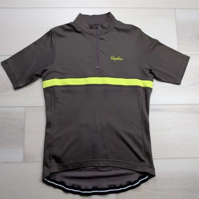 Camiseta deportiva de ciclismo Rapha Club para hombre XL mezcla de lana merino manga corta marrón Ghisallo Foto 1 de 4