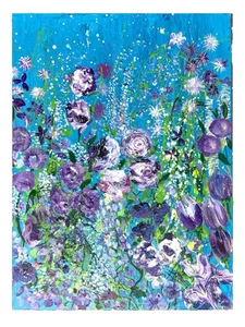 AN ORIGINAL ABSTRACT PAINTING ACRYLIC TEXTURED On 80x60cm Large Canvas Stunning - Picture 1 of 19