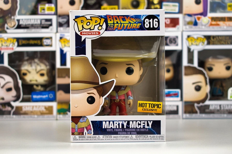 Funko Pop! Marty McFly - Hot Topic - Back to the future - 816 - Photo 1/4