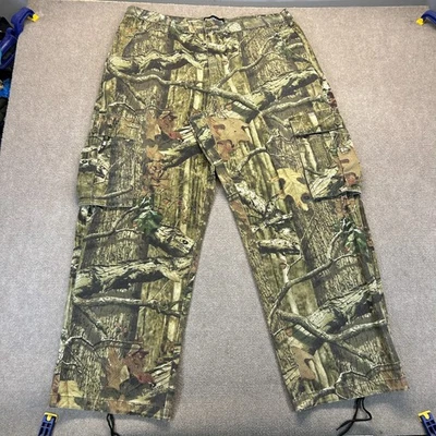 Pantalones de caza Mossy Oak Break Up Infinity para hombre XL (40) madera camuflaje carga pierna cincha Foto 1 de 4
