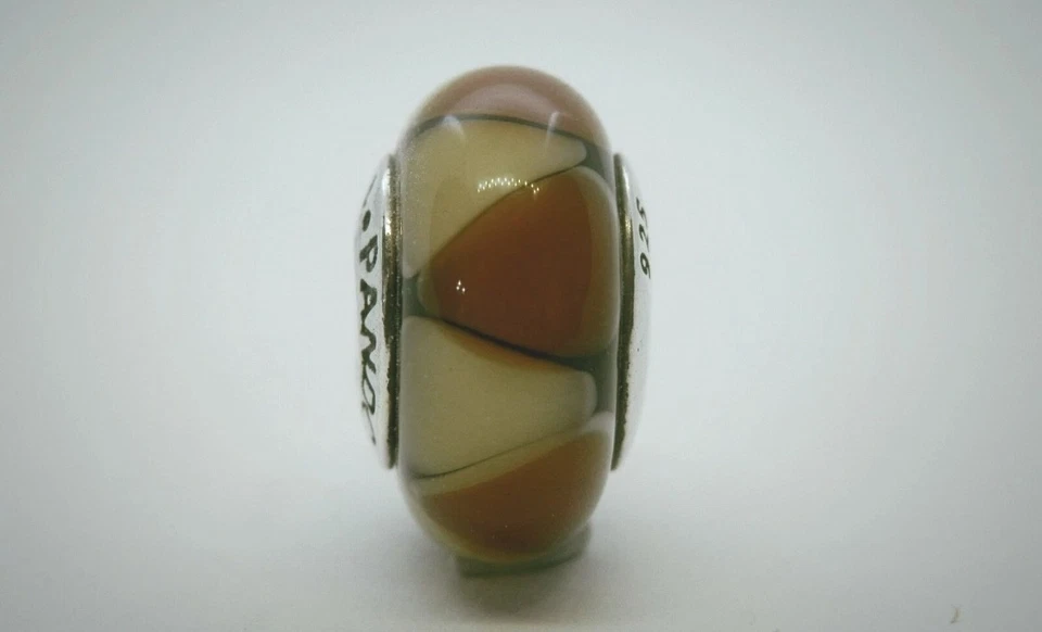 Pandora "Ámbar cautivador" encanto de Murano 790638 RETIRADO Foto 1 de 3