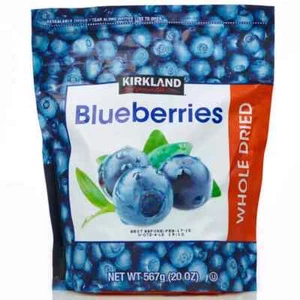 Kirkland Signature Whole Dried Blueberries, 567g - Picture 1 of 2