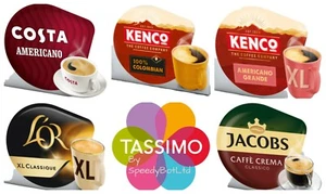 Tassimo Black Coffee Selection Variety Bundle Capsules T-Discs Pods 40 Drinks ☕ - Picture 1 of 2