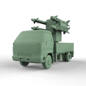 SSMODEL 1/700 Military Model Kit China Antelope Self-Propelled Anti-Tank Gun - Picture 1 of 4