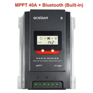 GCSOAR MPPT Controller di carica 40A 12V 24V Auto Max PV 100V APP BLE integrata - Foto 1 di 8
