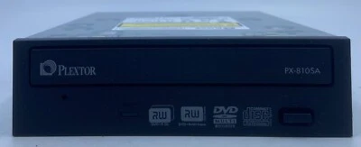 Plextor PX-810SA 18x SATA Dual Layer DVD-RW CD-RW Drive Black - Image 1 of 4