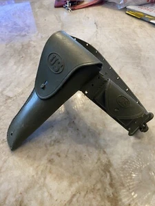 Vtg 60’s Marx Toys Gun & Ammo Holster Green Plastic - Picture 1 of 6