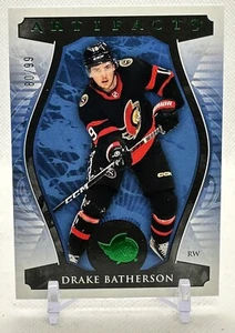 Drake Batherson 2023-24 Upper Deck Artifacts #28 Green Ottawa Senators /99 - Picture 1 of 3