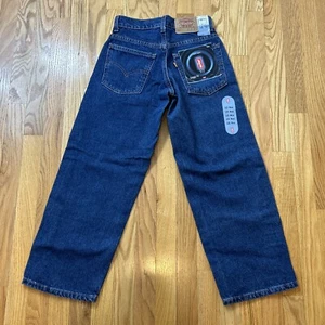NWT Levi's Boys 10 Reg Orange Tab 572 Baggy Fit 90s VTG Denim Jeans 25 X 25 - Picture 1 of 18