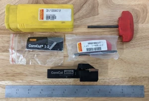 Sandvik CoroCut 1-2 QS-LF123G080C12 3/4 Square shank grooving tool holder - Picture 1 of 6