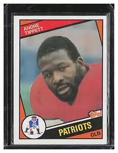 1984 Topps #143 Andre Tippett RC - Foto 1 di 2