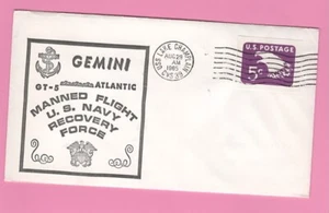 GEMINI 5 - Prime Recovery Ship  USS LAKE CHAMPLAIN - AUG  29, 1965 - Picture 1 of 1