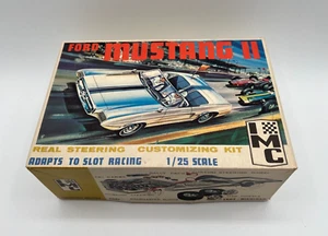 Vintage IMC Industro Motive Corp. Ford Mustang II #102-150 1/25 Model Kit *READ* - Picture 1 of 18