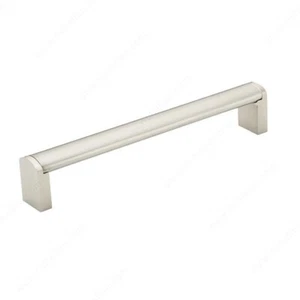 (15) Richelieu Modern Stainless Steel Pull Brushed Nickel BP525160195 160mm C2C - Bild 1 von 7