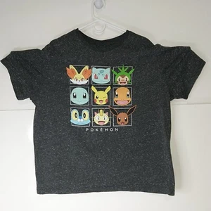 Pokemon 2XL Black Speckle Short Sleeve T-Shirt Tagless Label New Never Worn - Picture 1 of 5