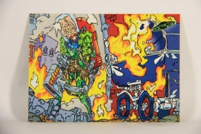 Mars Attacks 1994 Topps Trading Card #87 New Visions ENG Artwork L007350 - Image 1 of 2