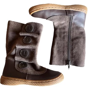 Livie & Luca Marchita Tiempo Brown Shoes Boots Size 7 Suede Leather - Picture 1 of 5