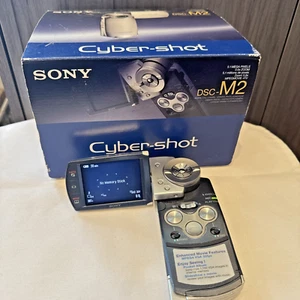 NICE! Sony Cybershot DSC-M2 Silver 5.1MP Camera w/ Power Cord - TESTED - Picture 1 of 7