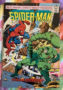 1987 Spider-Man Vol. 1 No. 4 Mini Comic Hi-C Fruit Drink Promo - Picture 1 of 4