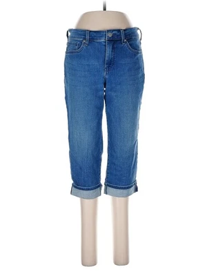 NYDJ Women Blue Jeans 10 Petites - Image 1 of 4