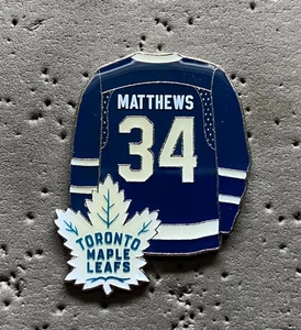 Toronto Maple Leafs #34 Matthews NHL Hockey Pin - Bild 1 von 1