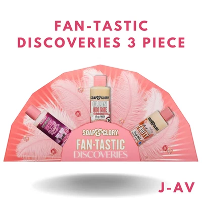 SOAP & GLORY Soap & and Glory Fan-Tastic Discoveries 3 Piece Ladies Christmas Gift Set 2025