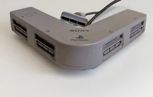 Sony PlayStation Multitap Adapter SCPH-1070 Gray 4 Controller Hub 2 vs 2 - Picture 1 of 5