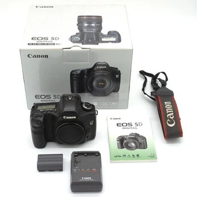 Cámara digital Canon EOS 5D Mark II PARA REPUESTOS negra (solo cuerpo) SLR RÉFLEX DIGITAL - Como nueva Foto 1 de 4