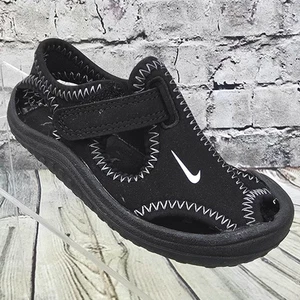 Nike Boy’s Sunray Protect Toddler Sandals Size 6c Black 903632-001 - NEW w/ Box - Picture 1 of 8