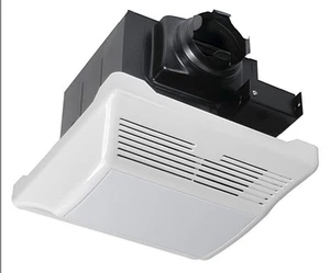 Super Quiet! 1.0 Sones 110CFM Bathroom Ventilation Fan & Light Combos 110LB - Picture 1 of 9