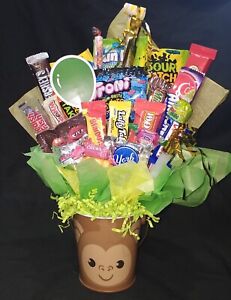 Kids Birthday Candy Gift Basket 