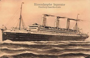 000457) AK um 1910 Riesendampfer "Imperator" ungebraucht