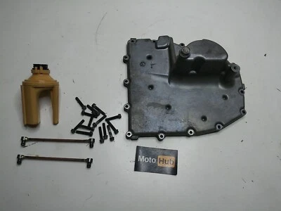 2004 03 04 Kawasaki Ninja ZX6R ZX636 OEM CÁRTER DE ACEITE CUBIERTA INFERIOR DEL MOTOR CON PERNOS Foto 1 de 4