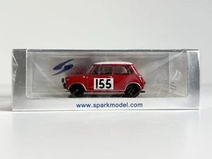 Super Rare 1:43 Spark Models 1963 Morris Mini Cooper Monte Carlo Rally #155!! - Picture 1 of 11
