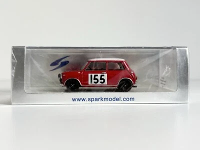 Super Rare 1:43 Spark Models 1963 Morris Mini Cooper Monte Carlo Rally #155!! - Image 1 of 4