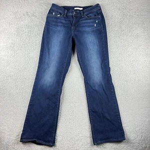 Levis 529 Jeans Womens 31 Curvy Bootcut Mid Rise Blue Denim Stretch - Picture 1 of 13