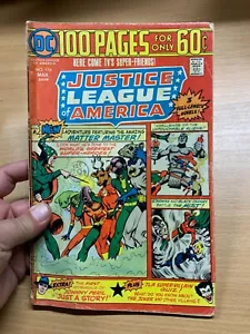 DC COMICS JUSTICE LEAGUE OF AMERICA #116 MAR-APR 1975 POOR 100 PAGES COMIC (LL) - Picture 1 of 12