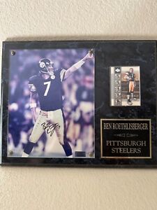 BEN ROETHLISBERGER Signed Autographed 8x10 Photograph Auto Photo Steelers w/ COA