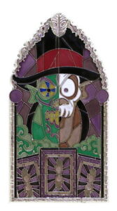 2018 Disney Pin of the Month Windows of Evil Dr. Facilier Pin Rare