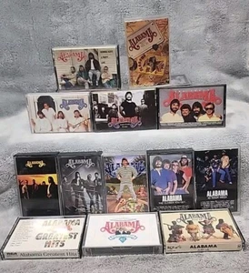 ALABAMA Cassette Lot QTY13 All Tested And Works! Classic Country Just Us Dancin - Picture 1 of 4