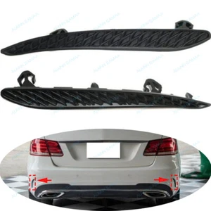 L&R Rear Bumper Cover Grille For 2014-16 Mercedes W212 E E250 E350 E550  - Imagen 1 de 7