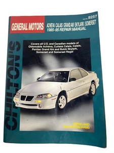 CHILTON (8257) 28660 General Motors Grand AM,Achieva... 1985-1995 REPAIR MANUAL  - Bild 1 von 3
