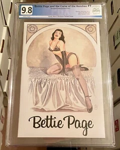 Bettie Page And The Curse Of The Banshee 1 Manara Variant PGX (Not CGC) 9.8! WOW - Picture 1 of 9