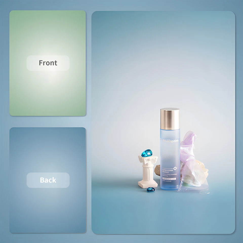 Selens Double-sided Waterproof Backdrop Gradient Color For Cosmetic Photography - Image 1 of 4