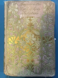 The Impregnable Rock of Holy Scripture 1896 by William E. Gladstone Hardcover - Picture 1 of 2