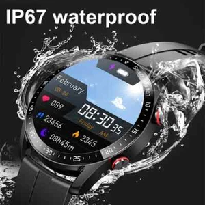 ECG+PPG Bluetooth Call Smart Watch Men Laser Health Blood Pressure Fitnes Sports - Picture 1 of 4