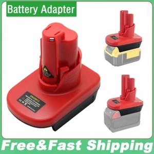 Milwaukee M18 / Dewalt 18V 20V to Milwaukee M12 12V Battery Adapter Power Tools - Picture 1 of 12
